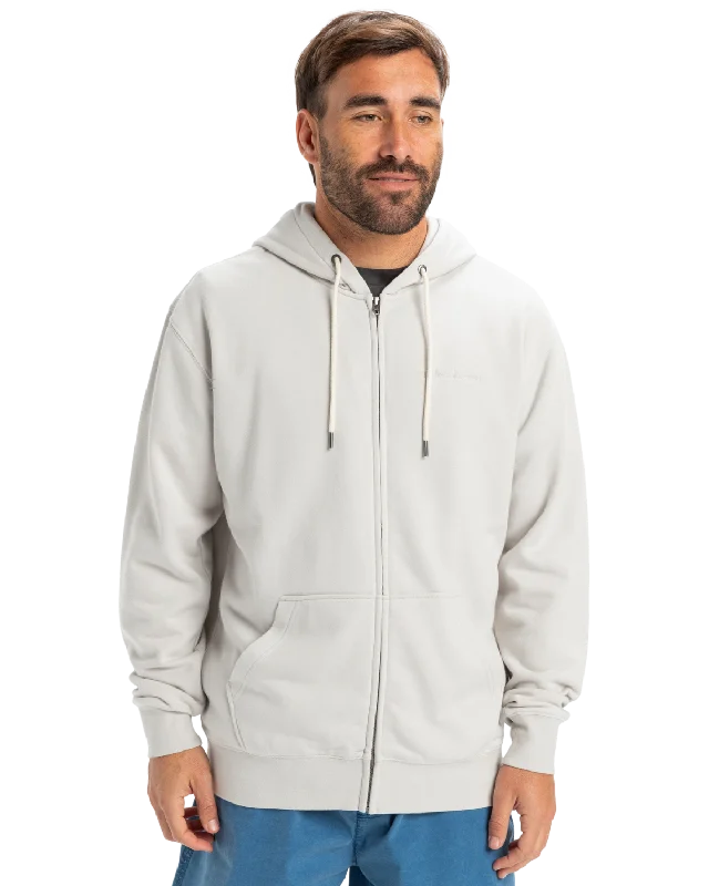 Tech - friendly men hoodie with a built - in headphone jack Salt Water Zip Hoodie in Wind Chime Tech - friendly men hoodie with a built - in headphone jack Salt Water Zip Hoodie in Wind Chime