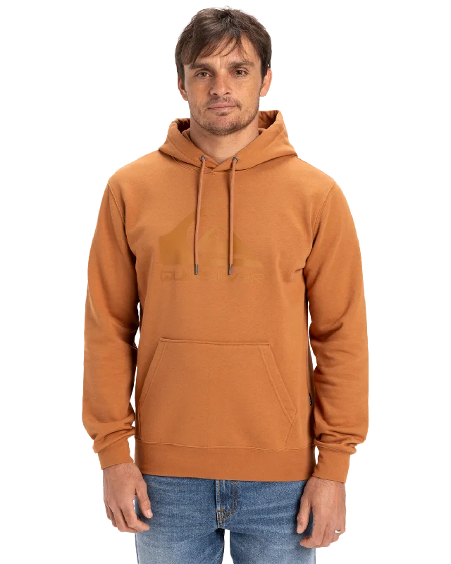 Men hoodie for gym workouts with moisture - wicking technology Comp Logo Hoodie in Bran