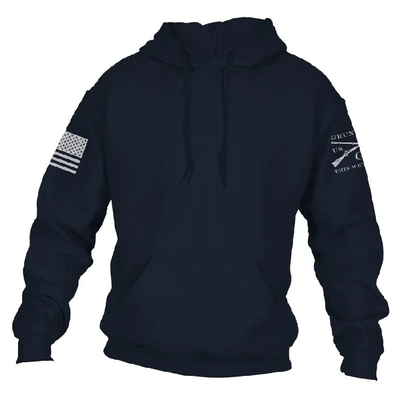 Organic cotton men hoodie for a sustainable and soft feel Basic Hoodie - Navy