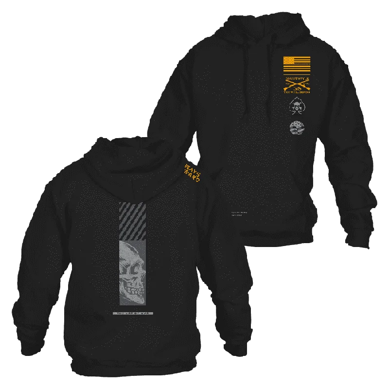 Fleece - lined men hoodie for extreme cold weather Always Forward Hoodie - Black