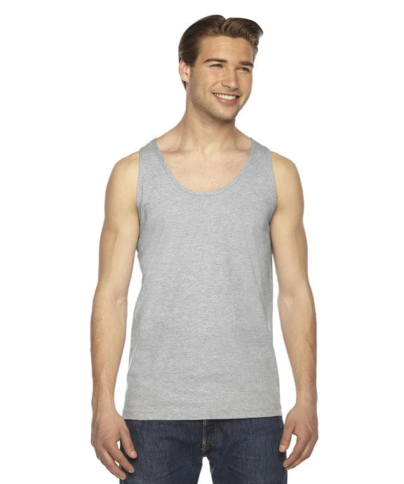 2408 - American Apparel Unisex Fine Jersey Tank Top | Heather Grey