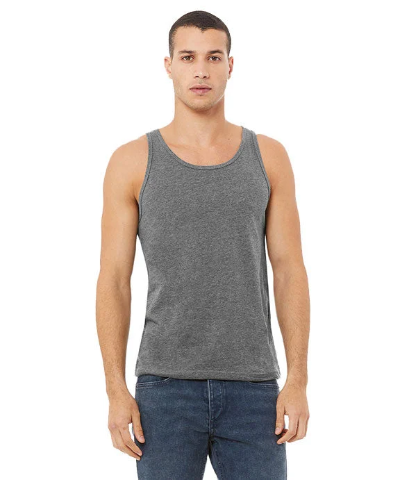 3480CVC - Bella + Canvas Unisex Heather CVC Tank Top | Deep Heather