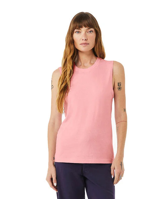 3483 - Bella + Canvas Unisex Jersey Muscle Tank Top | Pink