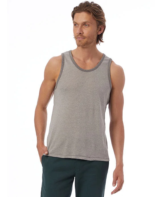 5053BP - Alternative Unisex Vintage Jersey Keeper Tank Top | Smoke Grey/Vintage Coal