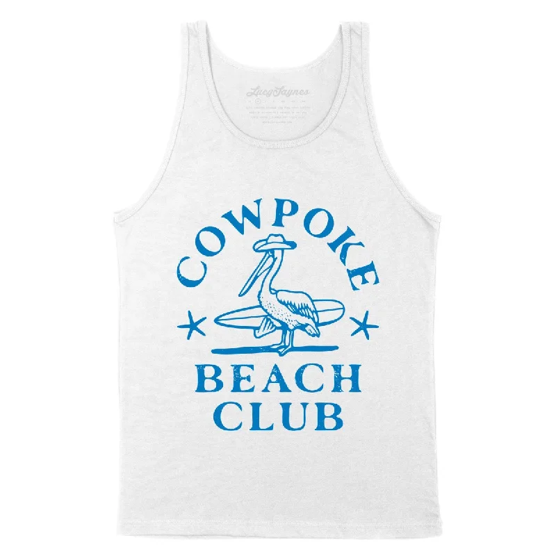 Cowpoke Beach Club Unisex Tank Top