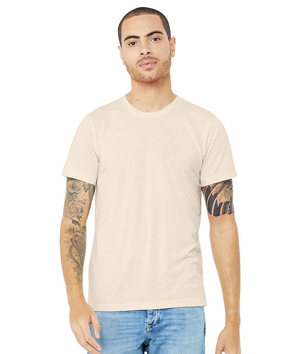 3001U - Bella + Canvas Unisex Made in the USA Jersey Short-Sleeve T-Shirt | Natural